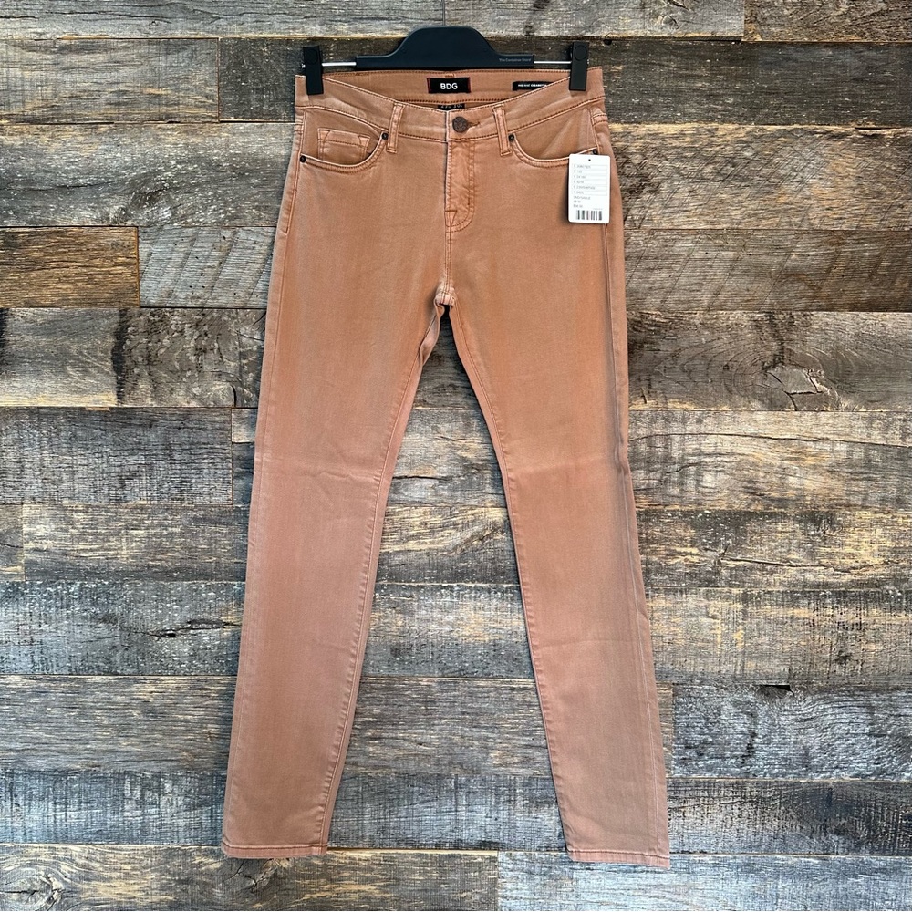 Urban Outfitters/BDG Mid-Rise Ankle Pants in Stretch Denim, NWT!